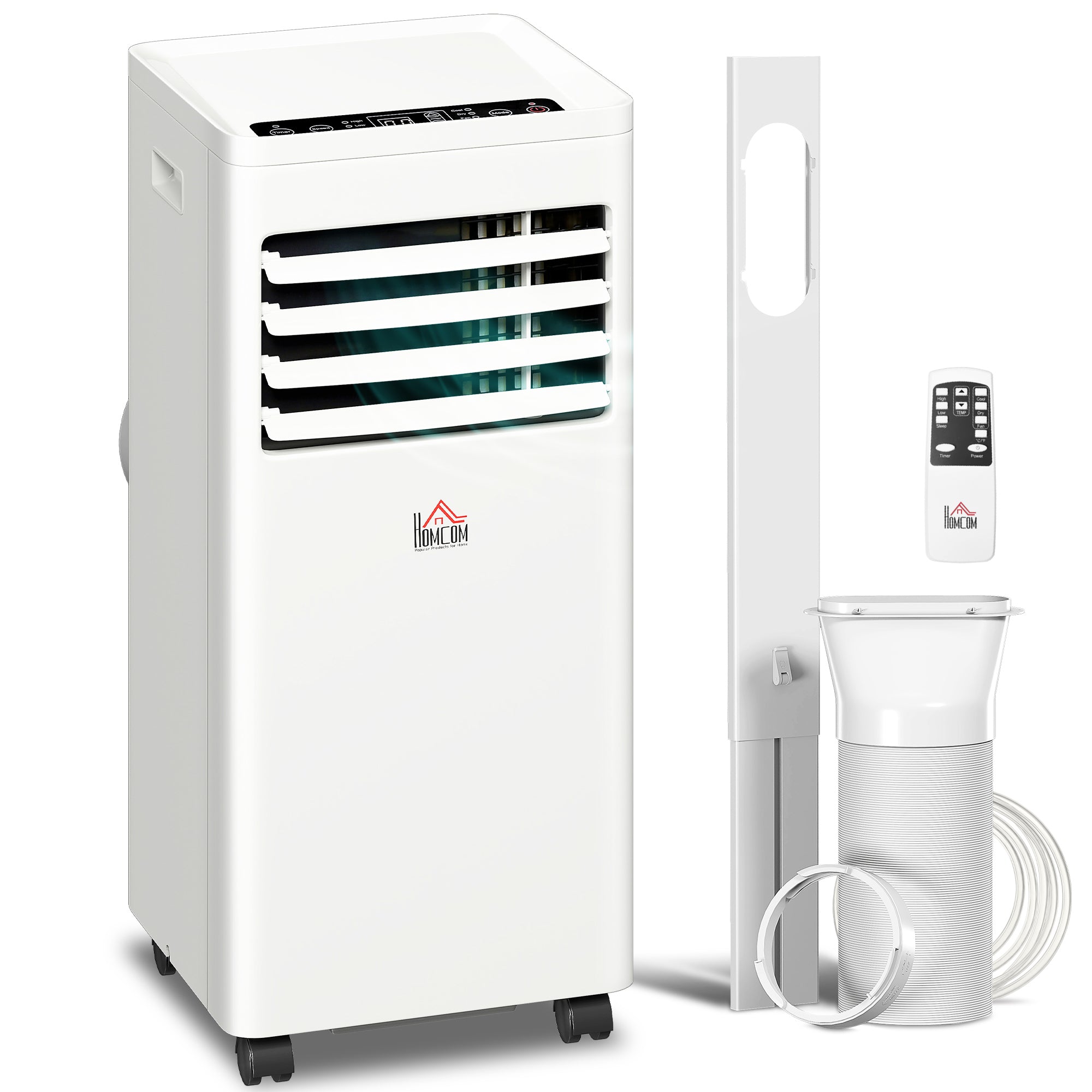 Portable Air Conditioner 9000 BTU, Air Conditioning Unit with Digital Display for Room up to 28?