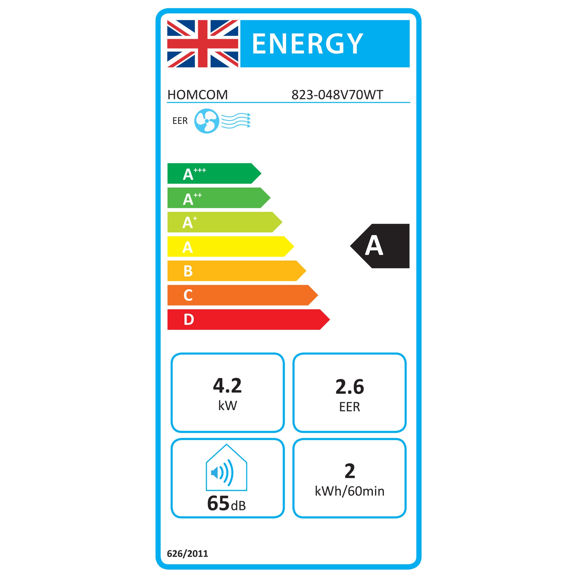 14000 BTU Mobile Air Conditioner for Room up to 35m², Smart Home WiFi Compatible, with Dehumidifier, Fan, 24H Timer