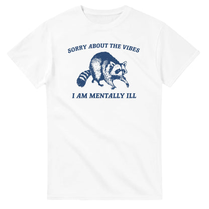 Sorry About The Vibes printed tee
