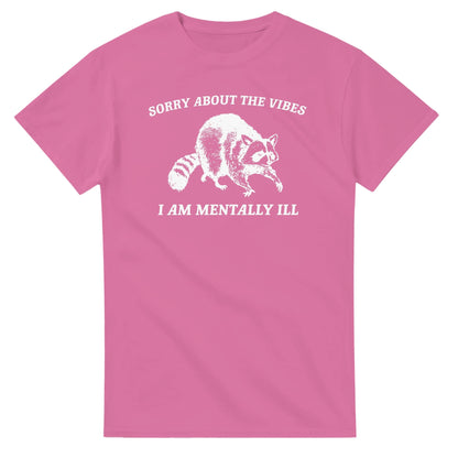 Sorry About The Vibes printed tee