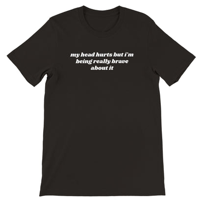 My Head Hurts printed t-shirt