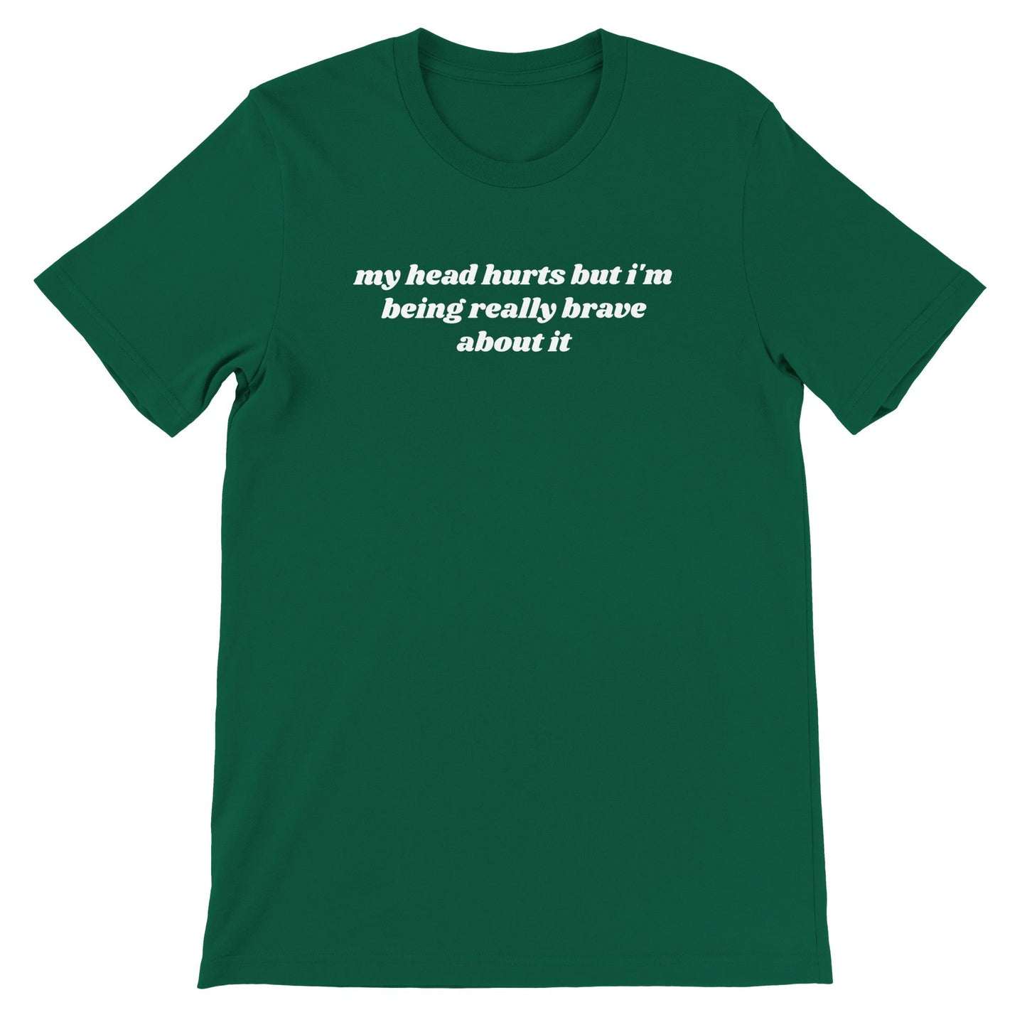 My Head Hurts printed t-shirt