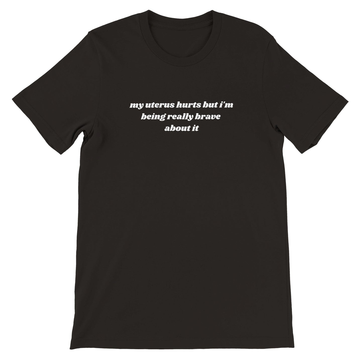 My Uterus Hurts printed t-shirt