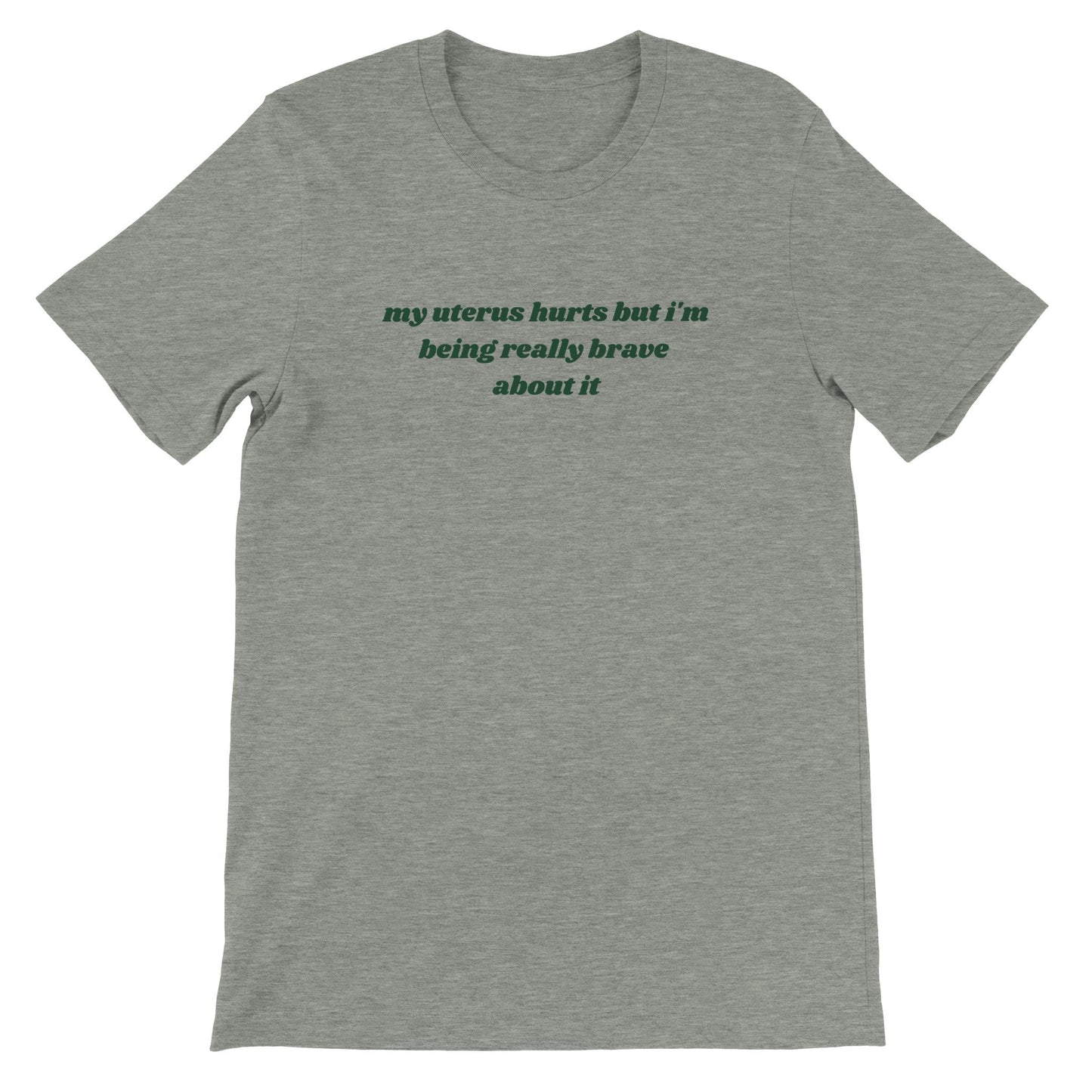 My Uterus Hurts printed t-shirt