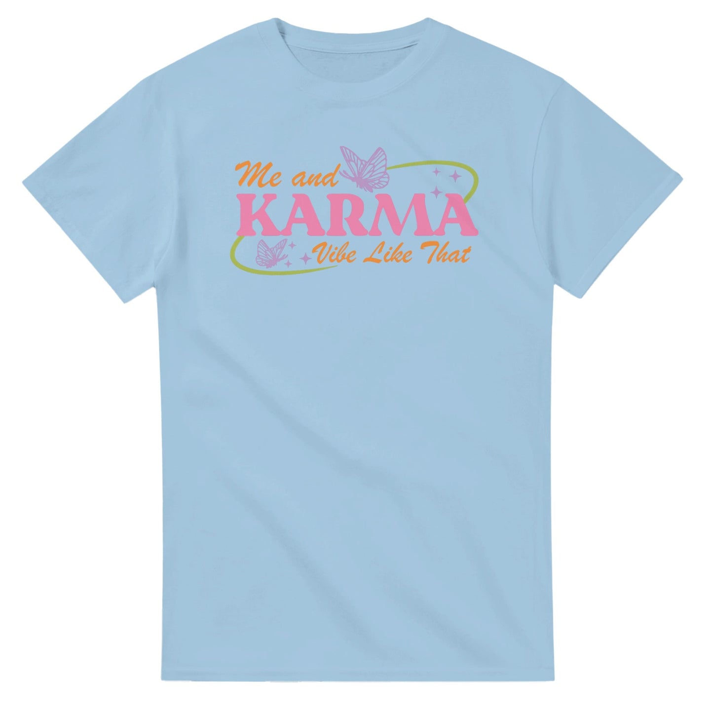Me And Karma Vibe Like That printed tee
