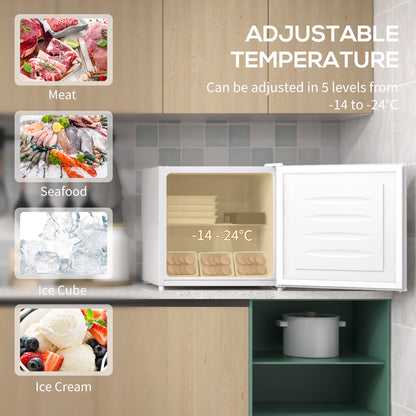 35L Mini Freezer, -24? to -14? Temperature - White