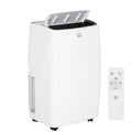 14,000 BTU Mobile Air Conditioner, with LED Screen - White