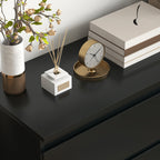 HOMCOM Chest of Three Drawers - Black