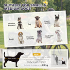 PawHut Dog Bike Trailer, Dog Cart Bicycle Carrier for Small and Medium Pets with 20" Inflatable Rubber Wheels, Grey