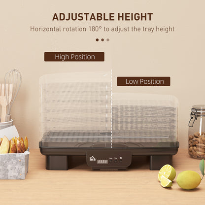 40-70? Six-Tray Food Dehydrator - Black