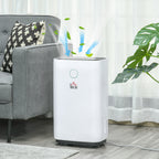 16L/Day Portable Dehumidifier for Home, with LED Screen, Sleep Mode, 24H Timer, Electric Air Dehumidifier for Damp Laundry Bedroom Basement