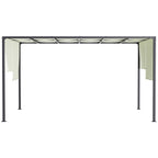 Outsunny 3 x 4m Outdoor Garden Pergola - Cream White