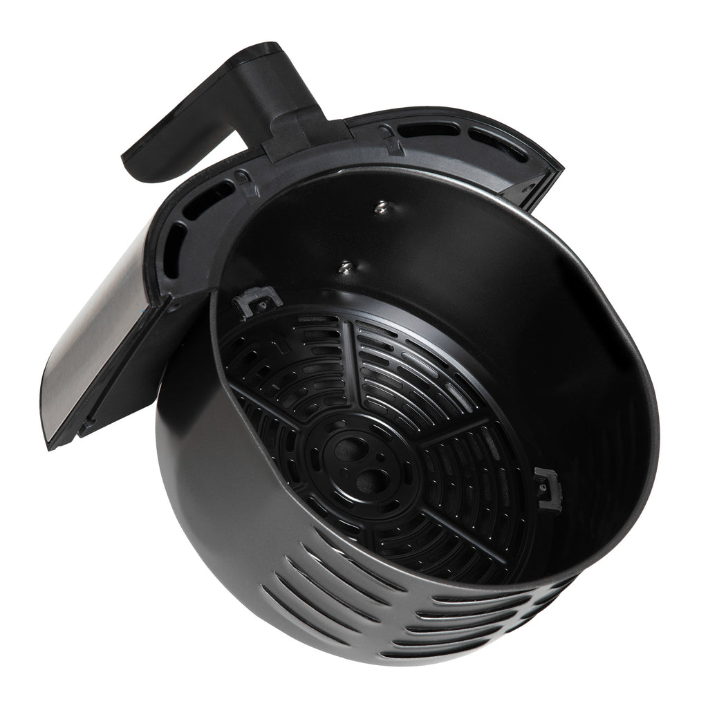 4.5L Air Fryer, 8-in-1 Digital Air Fryer Oven with Rapid Air Circulation, Temp Control & Timer, Non-stick Basket, Oil-Free Cook, 1500W, Black
