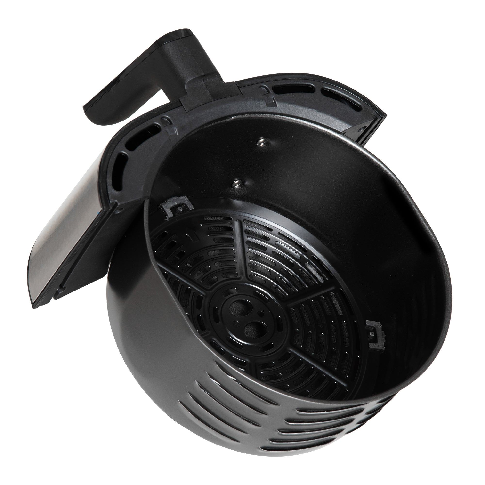 4.5L Air Fryer, 8-in-1 Digital Air Fryer Oven with Rapid Air Circulation, Temp Control & Timer, Non-stick Basket, Oil-Free Cook, 1500W, Black