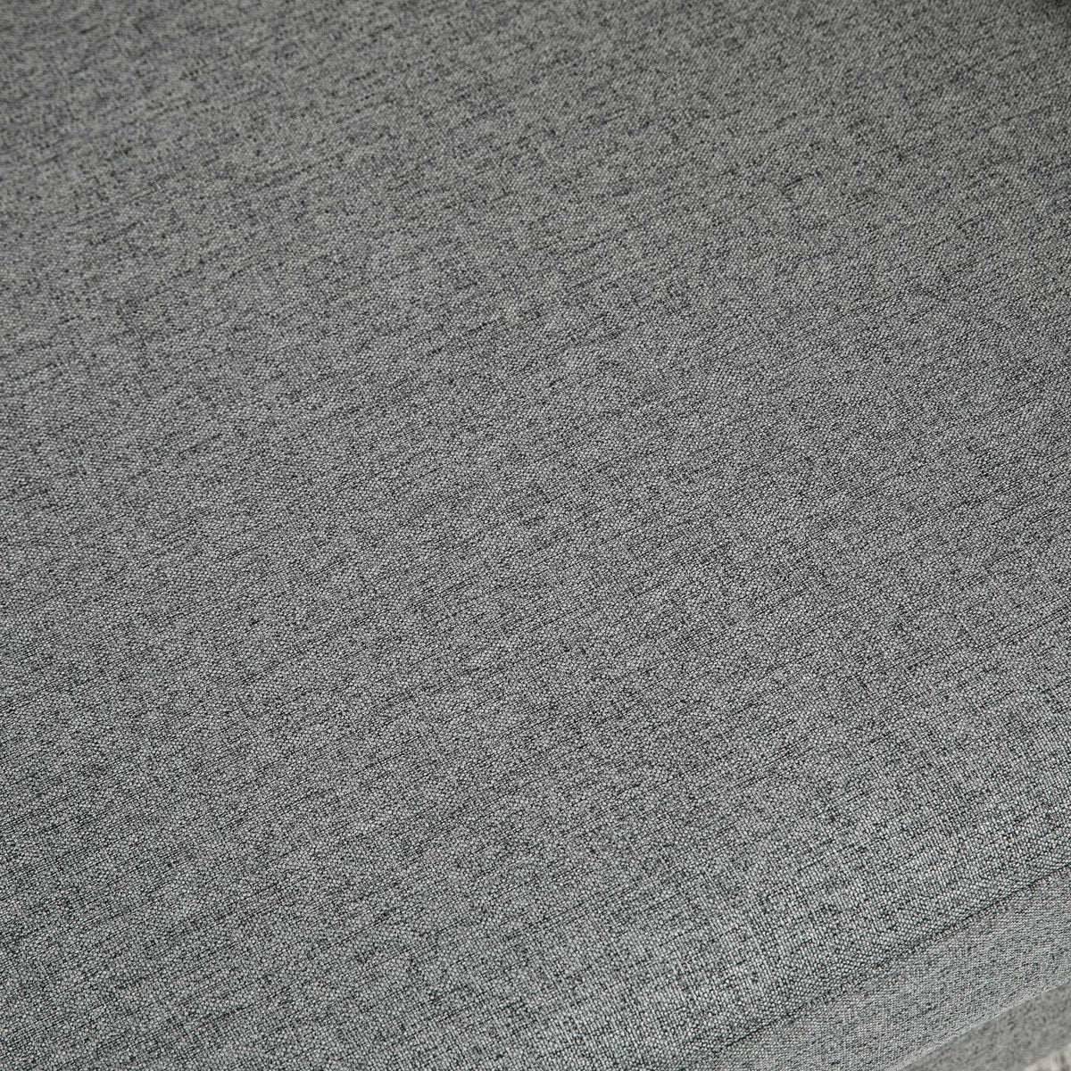 Compact Loveseat Sofa, Modern 2 Seater Sofa for Living Room with Wood Legs and Armrests, Grey