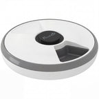 PawHut Automatic Cat Feeder Programmable Timer for Dry Wet Food Cat Food Dispenser with Ice Pack for 6 Meals