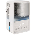 Portable Air Conditioner, 4-in-1 Mini Air Cooler with 3 Wind Speed, 2 Mist Mode, 7 Colour RGB Light, White