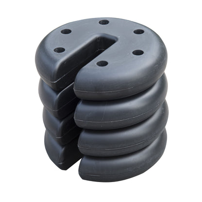 Outsunny Pop up Canopy Tent Weights Set of 4 PCs, Leg Weights for Marquee Party Tent Outdoor Canopy, Total 8.8KG