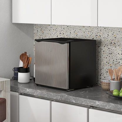 35L Mini Freezer, -24? to -14? Temperature - Silver Tone